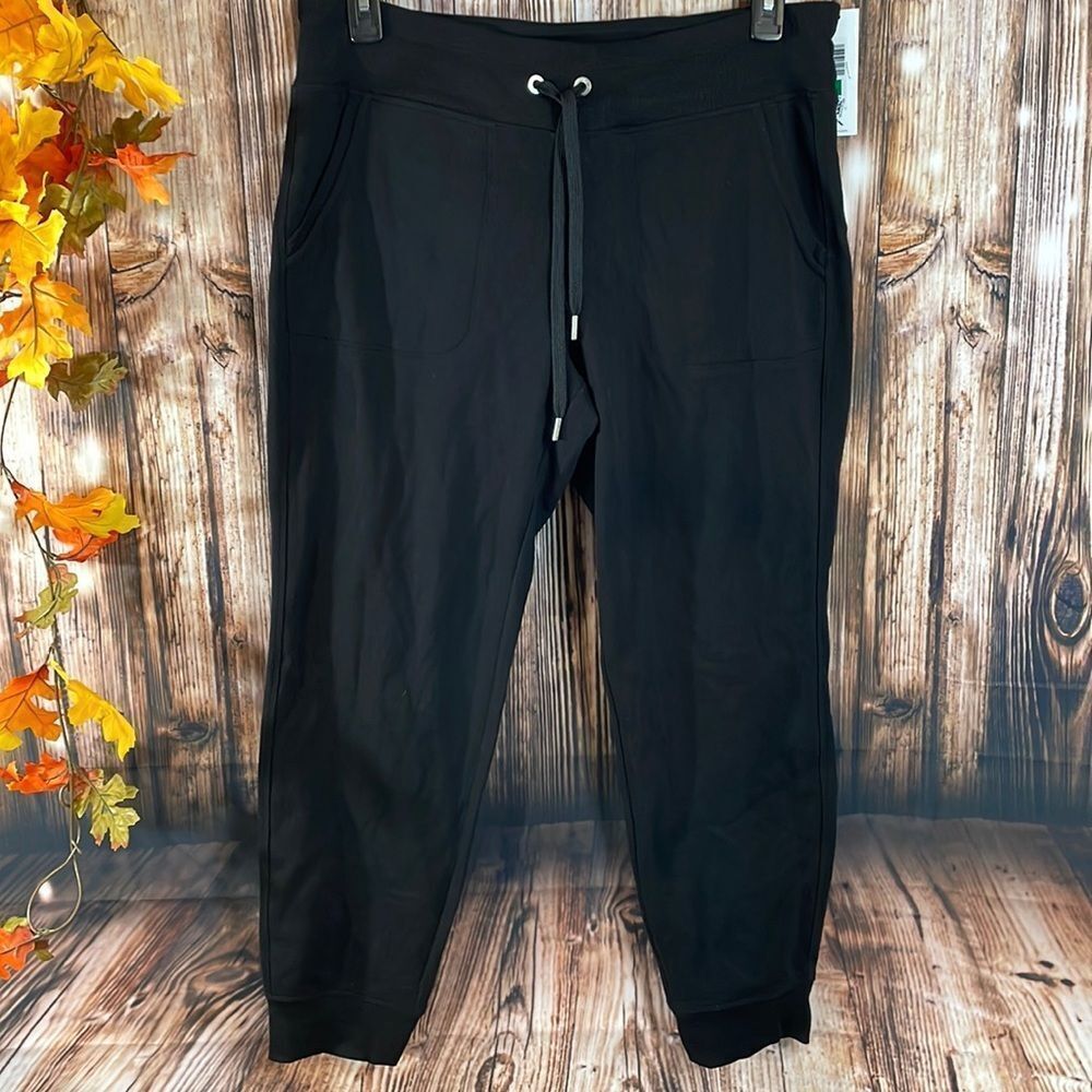 Calvin Klein Performance Fleece-Lined Joggers, Large - Black